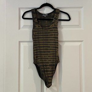 AGOLDE camo bodysuit - Size XS